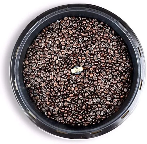 Vista 3 de Máquina de palomitas de maíz para el hogar Pequeña máquina de palomitas de maíz Frijol crudo Fruta seca de soja Máquina de tostado de cacahu