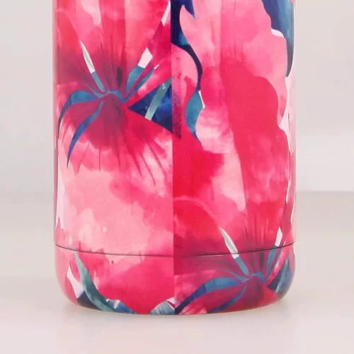 Vista 3 de Quokka BOTELLA TERMO ACERO INOXIDABLE SÓLIDO ROSA BLOOM 630 ML