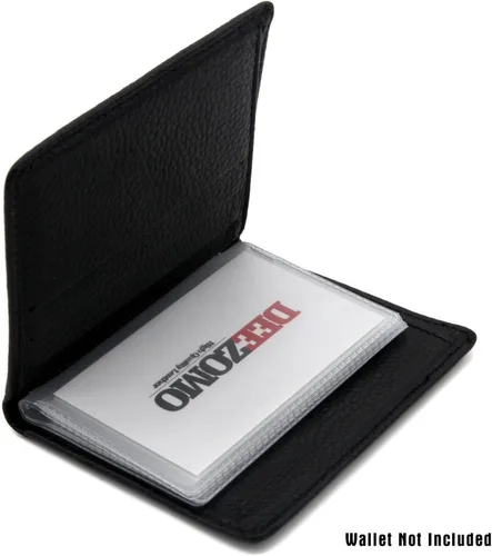 Vista 6 de DEEZOMO Juego de 2 insertos de cartera de repuesto de 6 páginas para billetera plegable o triple