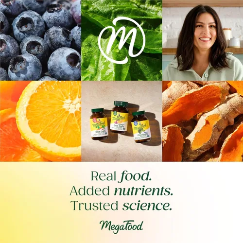 Vista 9 de MegaFood Suplemento vegano Omega 3 6 9 sin eructos - 600 mg de Omega 3 a base de plantas y 150 mg de DHA por porción - Soporte para corazón