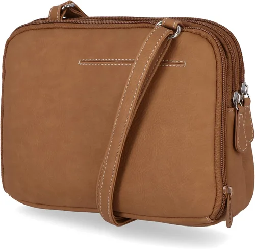 Vista 4 de MultiSac Zippy - Bolso bandolera con triple compartimento