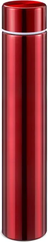 Vista 7 de Vesici Botella de Agua Delgada de 8.8 oz Pequeña de Acero Inoxidable Compacta Aislada Botellas de Agua para Acampar Viaje Mochila Frasco de Bolsillo
