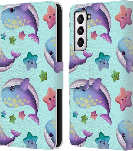 Vista 19 de Head Case Designs Officially Licensed Carla Morrow Colorful Space Dice Patterns Leather Wallet Case Compatible with Samsung Galaxy A07 4G
