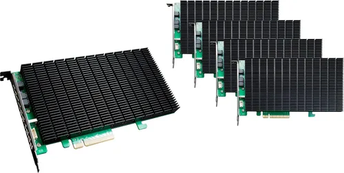 Vista 8 de HighPoint SSD6202A NVMe Boot RAID Controller para VMware EXSi y sistemas de virtualización