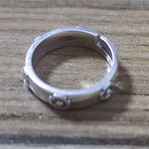 Vista 5 de Shopular Anillo de plata de castillo móvil de anime, anillos de Sophie, joyería de cosplay, regalo de cumpleaños de Navidad