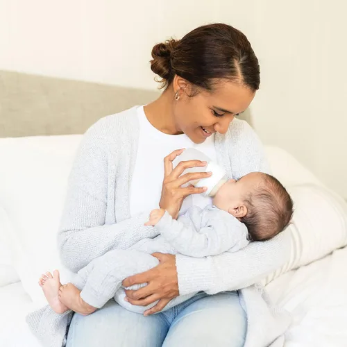 Vista 5 de Tiny Twinkle Tetinas de silicona para biberón, sin bisfenol A, sin ftalatos, suministros de alimentación para biberones, suaves y fáciles