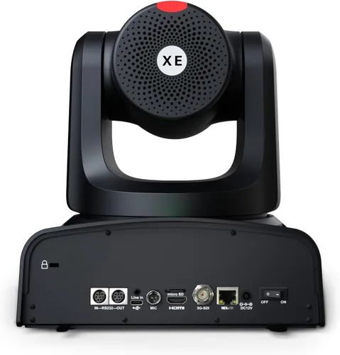 Vista 3 de Telycam Explore la cámara XE 4K60 PTZ - Sensor de 1 pulgada, zoom óptico de 20×, enfoque automático PDAF de seguimiento automático, filtros ND, Negro
