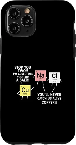 Vista 13 de Carcasa gráfica para iPhone 12 mini Chemistry Lover A Salt Science Teacher Student