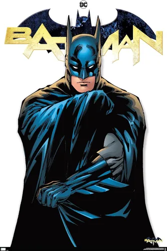 Vista 11 de Trends International DC Comics Batman Feature Series - Póster de pared, 22.4 pulgadas de largo x 14.7 W, versión enmarcada de madera de granero