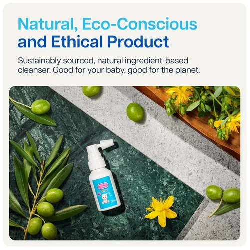 Vista 7 de NAVEH PHARMA Limpiador de tapa de cuna para bebés y niños Tratamiento de tapa de cuna 100% natural Spray y lavado sin fregar Mejor que