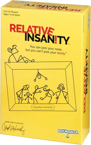 Vista 11 de Insanidad Relativa por Jeff Foxworthy - Juegos de Cartas Multijugador para Noche Familiar, Edades 14+