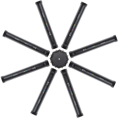 Vista 6 de Godox Kit de 4 luces de tubo RGB TL30-K4