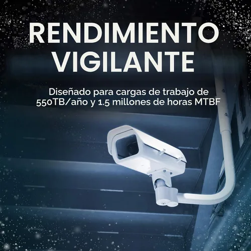 Vista 4 de Seagate Skyhawk AI - Disco duro interno de video de 10 TB - 3.5 pulgadas SATA 6Gb/s 256MB caché para sistema de cámara de seguridad DVR NVR