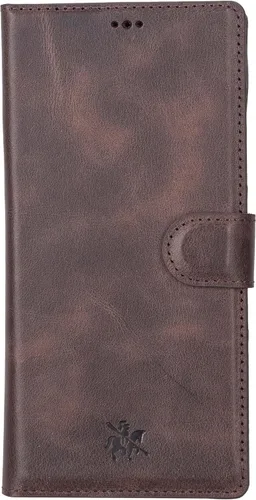 Vista 19 de Venito Florence - Funda de piel compatible con Samsung Galaxy S9, extra segura con bloqueo RFID, cartera desmontable para teléfono (gris decolorado)
