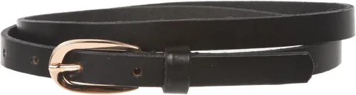 Vista 11 de Cinturón de vestir de cuero de grano completo para mujer de 1/2" (13 mm)