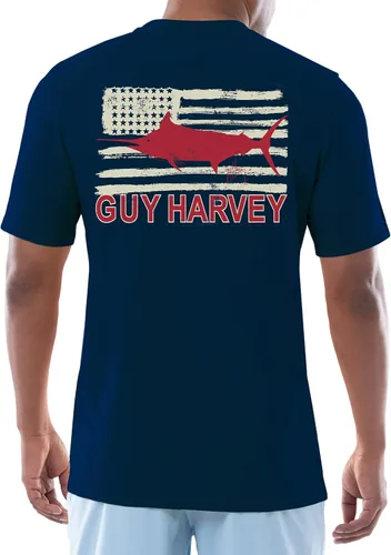 Vista 148 de Guy Harvey Camiseta de manga corta Threadcycled para hombre