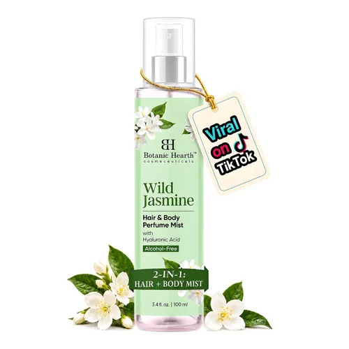 Vista 14 de Botanic Hearth British Rose Spray corporal y perfume para el cabello para mujeres, 3.4 onzas