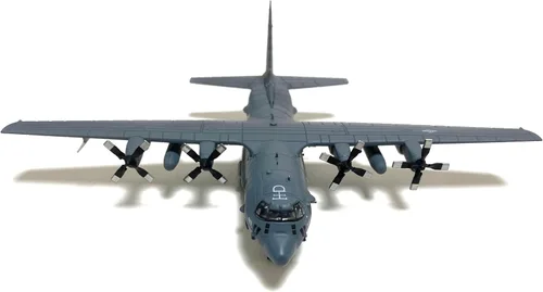 Vista 3 de Lockheed AC-130U 1/200 Modelo de avión fundido a troquel