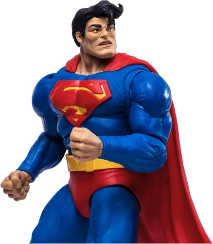 Vista 3 de DC Multiverse Superman vs. Batman (The Dark Knight Returns) - Figura de acción de 7 pulgadas