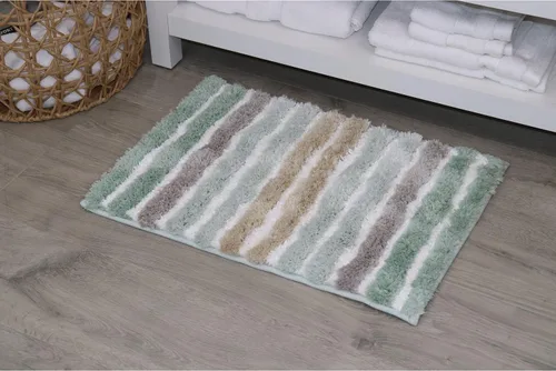 Vista 10 de Funda de microfibra suave para tapa de inodoro, lavable a máquina, 18 x 18 pulgadas, parte trasera de goma, se adapta a la mayoría de tapas