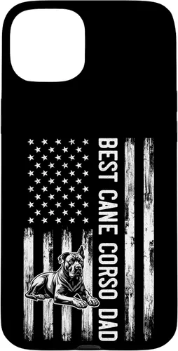 Vista 9 de Best Cane Corso Dad Patriotic Dog Lover Gift, Mastiff Case for iPhone 17