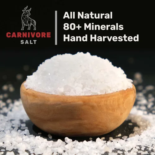 Vista 4 de Carnivore Salt Sal gris celta francesa natural, sal mineral cosechada a mano, sin procesar, más de 80 minerales traza, sal para dieta carnívora - 8