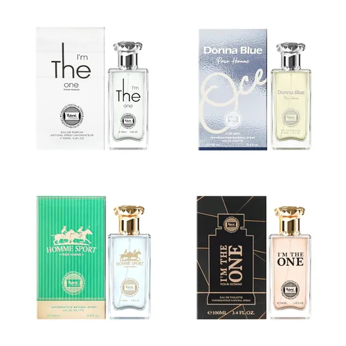 Vista 16 de Hybrid & Company 4 piezas Aqua Di Rinascita Lecno Sea Passion Aqua Deep Blue Aqua Prive Eau De Toilette vaporizador Natural Spray para hombre