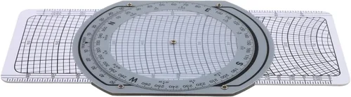Vista 7 de E6B Flight Computer Aviation Navigation Slide Rule Flight Vector Ruler