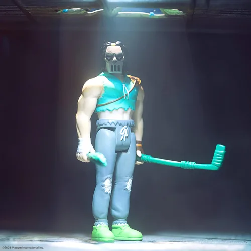 Vista 2 de Super7 Teenage Mutant Ninja Turtles Casey Jones - Figura de acción TMNT de 3.75 pulgadas con accesorios, coleccionables clásicos de dibujos animados