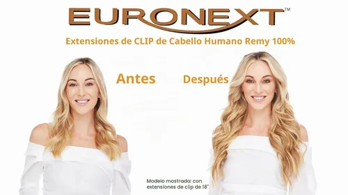 Vista 5 de Extensiones de cabello con clip, 100% cabello humano Remy, 14 pulgadas, lacio, rizado, negro Negro azabache