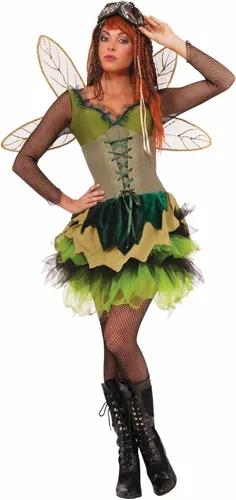 Vista 2 de Forum Novelties Steampunk Fairytales Piñon Disfraz para mujer