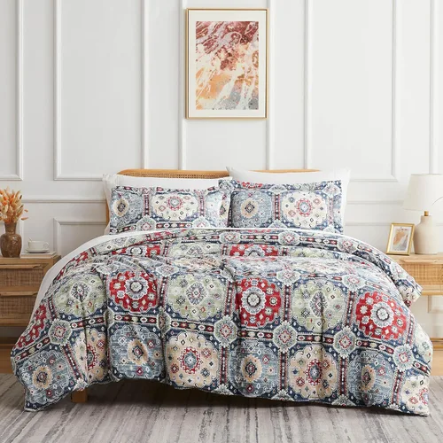 Vista 25 de Southshore Fine Living, Inc. Juego de funda de edredón tamaño extra grande individual/XL, ropa de cama de microfibra cepillada premium de fácil
