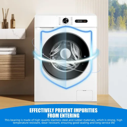 Vista 2 de Kit de rodamientos de carga frontal para bañera de lavadora Compatible con algunos rodamientos y sellos de tina de lavadora LG y Kenmore Reemplaza