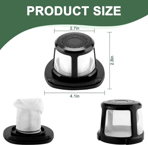 Vista 3 de 3061 3079 - Filtro de repuesto para filtro Bissell PowerLifter para mascotas y filtro de iones adaptador, compatible con 2286 2286A 2482 3079 2387