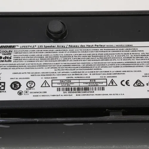 Vista 7 de Bose Lifestyle SoundTouch 135 sistema de entretenimiento