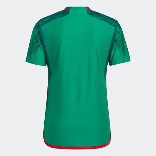 Vista 6 de adidas México 22 Home Authentic Jersey Hombre