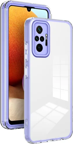 Vista 8 de ZORSOME Funda protectora trasera para Xiaomi Redmi Note 10 Pro 4G, funda protectora completa delgada transparente para Xiaomi Redmi Note 10 Pro 4G