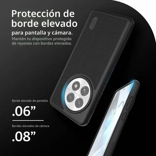 Vista 4 de TUDIA MergeGrip - Funda para OnePlus 13 5G (2025) – [prueba de caídas de grado militar] Funda de doble capa a prueba de golpes, delgada, resistente