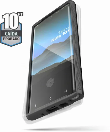 Vista 3 de ENCASED Funda protectora resistente para Galaxy Note 10 Plus (2019 Rebel Armor) Cubierta resistente de cuerpo completo de grado militar