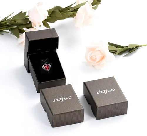 Vista 8 de shajwo Collar de Joyería de Cremación con Alas de Ángel y Corazón en Forma de Urna para Cenizas para Mujeres, Colgante Conmemorativo para Cenizas