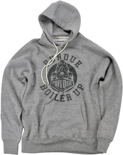 Vista 9 de Campus Lab Collegiate Classic Retro Stamp - Sudadera con capucha unisex para adultos