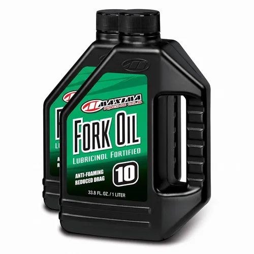 Vista 2 de Aceite hidráulico estándar para horquilla, de la marca Maxima, 10 WT