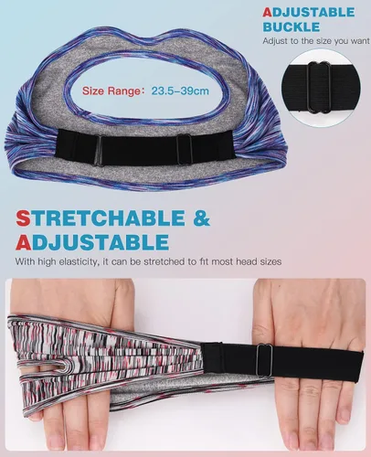 Vista 4 de TiMOVO Funda de máscara de ojos VR transpirable ajustable banda de sudor para Oculus Quest 2 VR funda de cojín para PS VR2Meta Quest ProMeta Quest