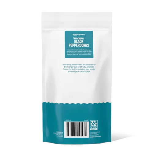Vista 3 de Amazon Grocery, Tellicherry - Pimienta negra entera, 16 onzas