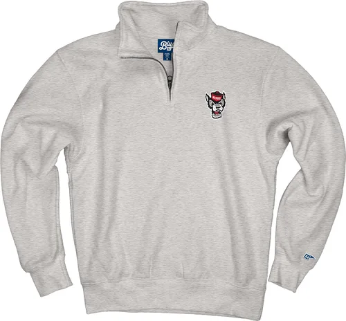 Vista 71 de Blue 84 Sudadera con cremallera de un cuarto para hombre de la NCAA