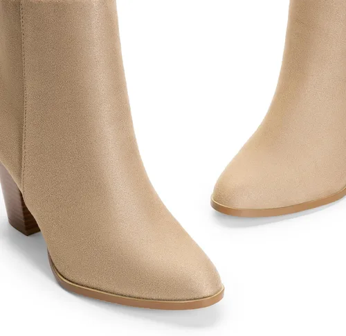 Vista 9 de DREAM PAIRS - Botines de tacón ancho con bloque para mujer