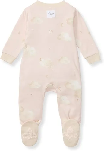 Vista 2 de Burt's Bees Baby Pijama con pies de algodón orgánico para niña