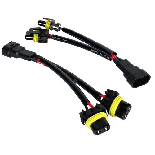 Vista 12 de Adaptador de extensión de arnés de cableado con conector de intercambio H7 a 9005 9006 para uso en faros o luces antiniebla, accesorios