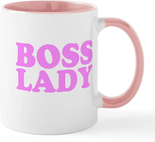 Vista 31 de CafePress – como un Boss Taza – El único Taza de café, taza de café, S, Blanco