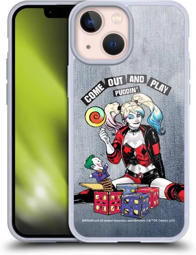 Vista 40 de Head Case Designs Funda de gel suave con licencia oficial de Batman DC Comics Bubblegum Harley Quinn Graphics compatible con Apple iPhone 7